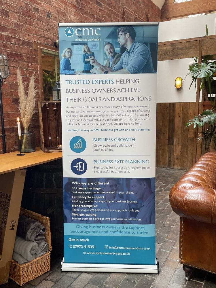 Pull Up Roller Banner Print Co, Nottingham Print