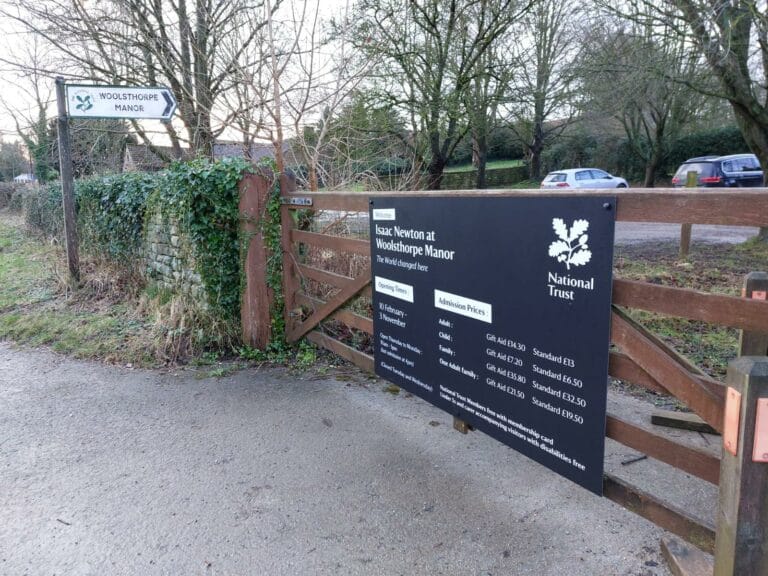 Wayfinding signage Nottingham Print Co
